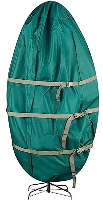 Firlar Künstliche Weihnachtsbaum-Abdeckung, Weihnachtsbaum-Segeltuch-Aufbewahrungshülle, Tasche, Baum-Aufbewahrungstasche, Aufbewahrung für Künstlichen Weihnachtsbaum, Schützt vor Staub,(L)