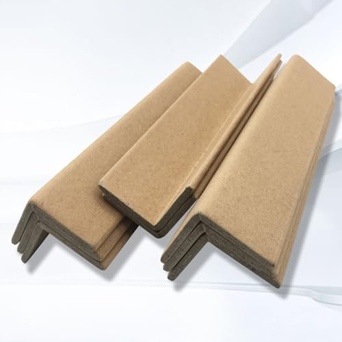 Kantenschutz Palettenschutz aus Pappe, verstärkte Palettenschutzecken, um ein Verrutschen der Verpackung zu verhindern und Sendungen zu stabilisieren, 30 50 100 Stück nachhaltiger Kartonkantenschutz(1