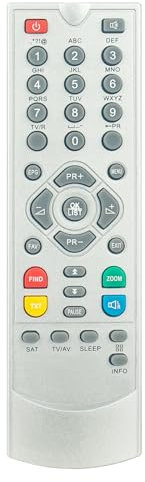 Neu Fernbedienung Ersatz für Smart MX04 MX03 MX02 Mobilo 6400 Digiquest HDMI,Smart MX 04,Smart MX 04+,Smart MX 04L,Smart MX 03,Smart MX 02,Smart Mobilo II,Smart MX 04 CI,6400 Digiquest Remote Control