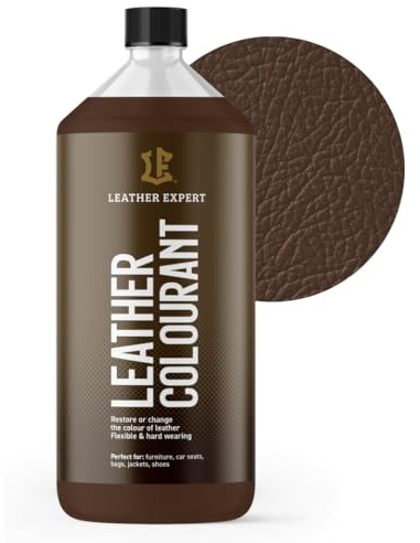 Leather Expert Peinture Cuir très couvrante à Base d’Eau – sans Alcool, pour Cuir Naturel et écologique – Ne Fissure Pas, ne s’écaille Pas – Idéale pour Tous Accessoires – Large Choix de Couleurs