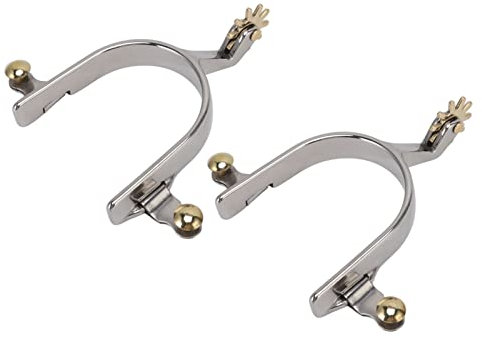 Cowboy Reitstiefelsporen Edelstahl Sporen für Pferdetraining und Wettkampf