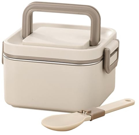 Huayeex Lonchera de acero para niños, lonchera de metal de acero inoxidable, contenedores reutilizables para adultos, lonchera apilable para el trabajo, viajes, preparación de comidas, cenar fuera