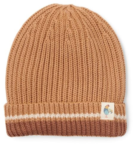 Little Dutch Mütze Kindermütze Strick Winter Kinder (Gr. 74-86) braun - Little Farm