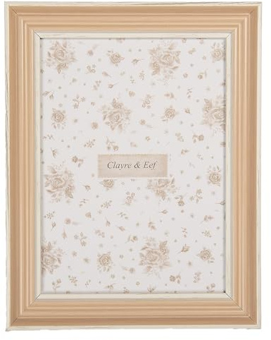 Clayre & Eef Bilderrahmen 13x18 cm Braun Holzprodukt