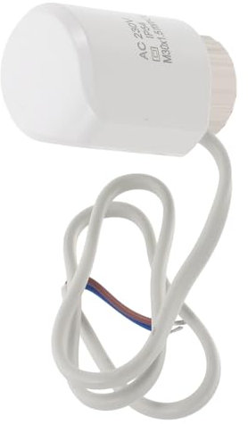 Homoyoyo Floor Heating Temperature Control Valve Electric Heating Actuator Radiator Valve Replacement Temperature Control Knob Replacement Thermostats