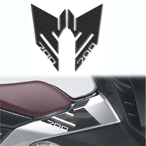 SHQXD Adesivo Serbatoio per Honda per Integra 700 per Limited Edition Adesivo di Protezione per Serbatoio Moto in Resina 3D Adesivo Impermeabile