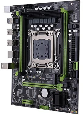 XYYZXKL Placas Base de Ordenador Fit For Cthim x79 Juego de Kit Combo de Placa Base LGA 2011 Xeon E5 2620 CPU 2pcs X 4GB = 8GB Memoria DDR3 ECC RAM 1333 Megahercio