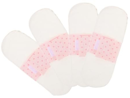 TOYZFRIENDY Wiederverwendbare Slipeinlagen Aus Baumwolle 21cm Weiche Periodeneinlagen Stoff Waschbar Für Schwangerschaft Wochenbett Damenhygiene
