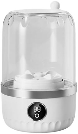 Mini | Lavado Ropa Interior 1 Litro | Electrodoméstico Compacto para Lavado de Tejidos | Para Calcetines Ropa Interior Viajes Residencias Apartamentos Camping