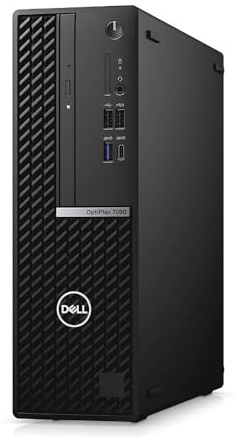 Dell FAST Optiplex 7090 SFF Desktop PC, Intel Core i5 10th Gen (6 Cores Upto 4.30Ghz), 16GB DDR4 RAM - 256GB NVMe SSD, WiFi Dongle, Windows 11 Pro OS (Renewed)