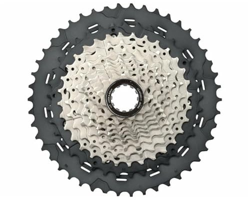 ARUPMN Bicycle Speed Cassette Zahnkranz Kassette Fit Für Shimano SLX CS M7000 Cogs Freilauf 11-40T 11-42T 11-46T Mountainbike Kassette Kettenrad MTB 11S(11-46T)