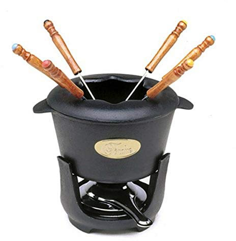 Norpro Cast Iron Fondue Set