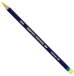 Derwent Inktense Permanent Watercolour Single Pencil, Sherbet Lemon (0100), 4mm Premium Core Strength, Water-Soluble, Ideal for Drawing, Colouring & Painting on Paper & Fabric, Professional Quality (0700903)