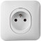 Schneider Electric S260059 Prise de courant avec terre Ovalis complet 230 V
