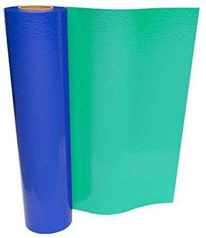 Glasschutzfolie 100cm x 100m Schutzfolie für glatte Oberflächen - selbstklebend und UV-beständig