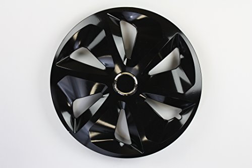ZentimeX Z745005 Radkappen Radzierblenden universal 16 Zoll Black