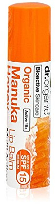 Dr. Organic Lip Balm Set of 16 Manuka Honey 91.2 g