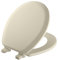 Mayfair 41EC 346 Molded Wood Toilet Seat with Lift-Off Hinges, Round, Biscuit/Linen