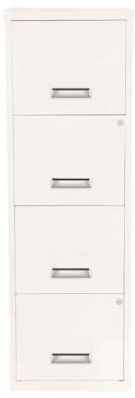 Pierre Henry A4 4 Drawer Maxi Filing Cabinet - Light Grey