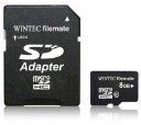 Wintec Filemate 8GB Micro SDHC Memory Card with SD Adapter CLASS 10 3FMUSD8GBC10-R