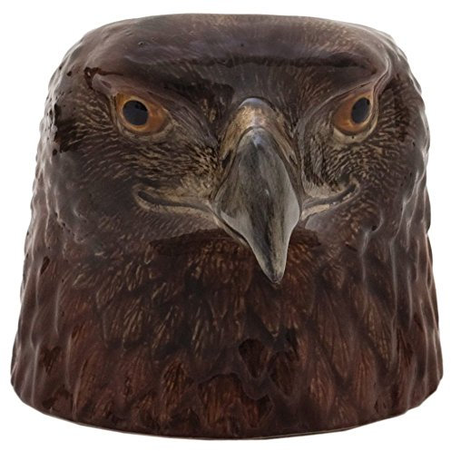 Quail Ceramics Eierbecher in Form eines Adler-Kopfs