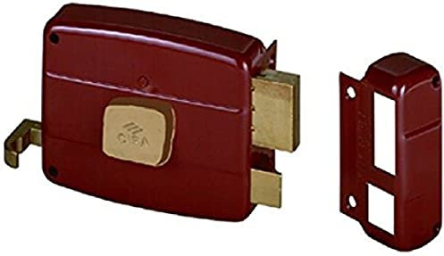 Cisa 50111 Serratura da Applicare, per Porte Legno, Entrata Sinistra, 70 mm
