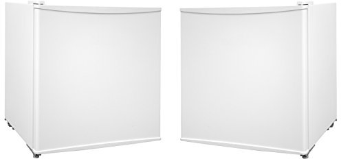 Cookology Table Top Mini Fridge MFR45WH & MFZ32WH Freezer Pack in White