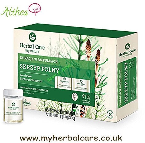 Tratamiento en ampolleta de cola de caballo de Farmona Herbal Care 5 x 5 ml
