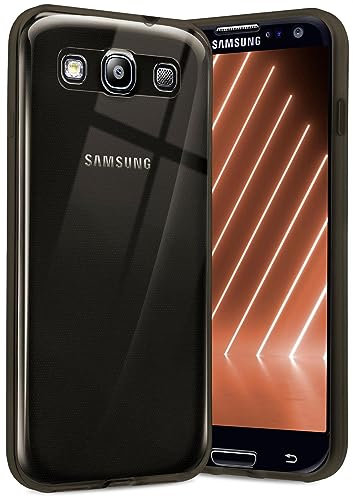 ONEFLOW Ultra Clear Case Kompatibel mit Samsung Galaxy S3 / S3 Neo Hülle Transparent, Handyhülle aus Soft Silikon, Extrem Stoßfest und Flexibel, TPU Schutzhülle Durchsichtig - Grau
