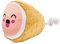 Pearhead Pet M.C. Hammy Dog Toy, Christmas Dog Toys, Holiday Pet Gift, Must Have Dog Toy for The Holidays