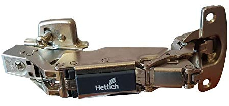 Hettich Sensys 8657i TH52 165 Degree Wide Angle Door Hinge Full Overlay Integrated Soft Closing Silent System Kitchen Cabinet Cupboard Wardrobe (9099540) x1