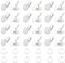 UNICRAFTALE 30 Sets DIY Ohrringe Herstellung Hebel Ohrringe Mit Cabochons Edelstahl Hebel Zurück Ohrring Basis Runde Ohrringe Rohlinge Mit 12mm Glas Cabochons Für DIY Schmuckherstellung