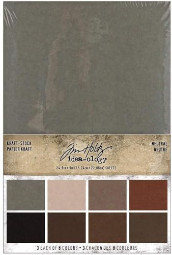 Tim Holtz Kraft-Stock Stack Neutral