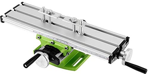 YUUHJUN 12,2 Zoll Fräsmaschine Arbeitstisch Multifunktionsmühle Arbeitstisch X-Y Achse Fräsmaschine für Mini Bohrer und Bohrhalter