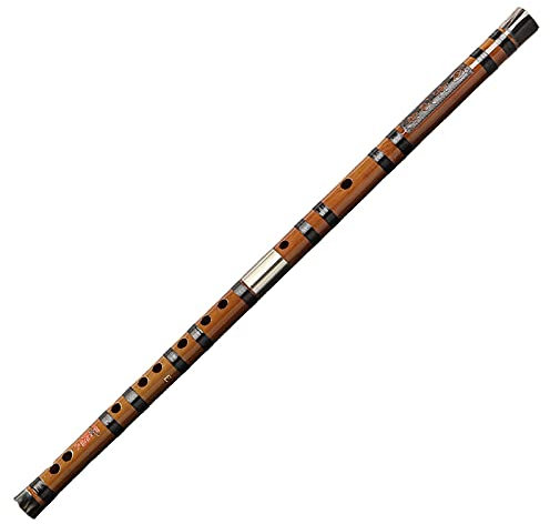 Flûte à Jouer Professionnel Flûte en Bambou Flûte Professionnelle Raffinée Amer Bambou Adulte Débutant Instrument de Musique Folklorique (Couleur : C)