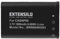 EXTENSILO Akku Ersatz für Casio NP-90, NP-90DBA für Kamera (1800mAh, 3,7V, Li-Ion)