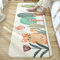 MOSHOINOT Bettvorleger Kinderzimmer Waschbar Läufer Teppich Rechteck Runner Modern Kinderteppich Waschbare für Babyzimmer Kleinkinderzimmer Schlafzimmer Kinderteppiche Teppiche Flauschige 40 x 120 cm