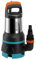 Gardena Tauchpumpe 19500 Aquasensor Set; Flachabsaugung bis 1mm & 35mm Korngröße, 860W; enthält Tauchpumpe 19500 Aquasensor und Flachschlauch-Set 38mm (1½ Zoll)