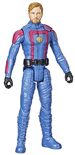 Marvel Guardians of The Galaxy Vol. 3 Titan Hero Serie Star-Lord Action-Figur, Superhelden-Spielzeug für Kinder ab 4