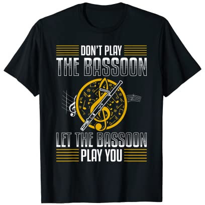 Fagott für Fagott Spieler Fagott Musiker Fagott Fagott T-Shirt