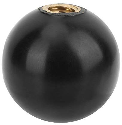 KIMISS Round 8M Knob Handle Ball Knob Door Knobs Cabinet Handle Bakelite 5Pcs Bm8*30 Built in Copper Screw Nut Round Bakelite Ball Knob