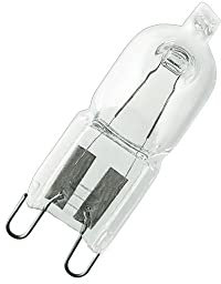 KGA SUPPLIES Ampoule capsule halogène G9 25 W pour cuisinière et four