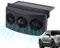 Solar Car Fan, 5.5V Portable Automobile Car Window Mini Fan, 3 Cooler Solar Powered Fan Car Ventilator, 180 degree Car Solar Power Air Vent Radiator Fans for Backseat Or Frontseat