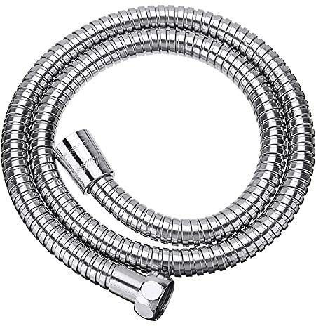Universal Brauseschlauch, Duschschlauch, Edelstahl-Duschschlauch, Badewanne, Handbrause, Rohr, flexible Duschschlauchrohre, 1 m/1,5 m/2 m, Duschrohr (Größe: 1 m) (Size : 1 point 5 M)