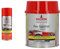 NIGRIN Zinkspray, 400 ml & Performance Fein-Spachtel, härtet ohne Rissbildung, glättet Kratzer und Unebenheiten, 245 g inkl. 5 g Härter