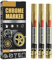 Stylo de Peinture Anti-Rayures de Voiture, 3 Pièces pour Marqueur chromé or ou Argent, Répare les Rayures Conception Facilement étanche Restaure L'apparence de la Voiture (Gold)
