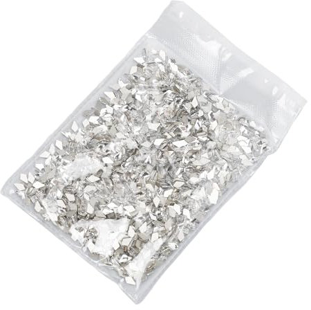 Juego de diamantes de imitación para arte de uñas, deslumbrante efecto brillante, diamantes de imitación de cristal con parte trasera plana, material ABS, para manualidades de uñas y maquillaje