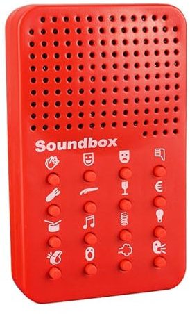 KIRVOS Lustiger Soundgenerator – Soundbox mit 16 witzigen Effekten für Streiche, Partys und Comedy-Momente. Perfekt als Geschenkidee (Weihnachten, Geburtstag) – 1 Stück, unbegrenzter Spaßgarant!
