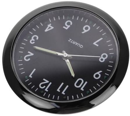 Yardwe Puppenhaus Wanduhr Bewegliche Elektronische Uhr Puppenhaus Zubehör Für Sammler Und Fotografie Für Dekorationen Kompaktes Design