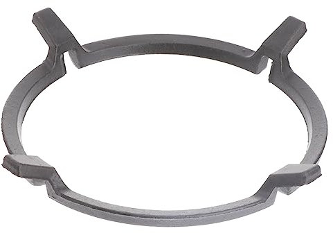 TOPPERFUN Wok Ring Prong Gusseisen Stabiler Topfhalter Für Gasherd Für Verschiedene Töpfe Und Pfannen Optimiert Die Wärmeverteilung Und Perfektes